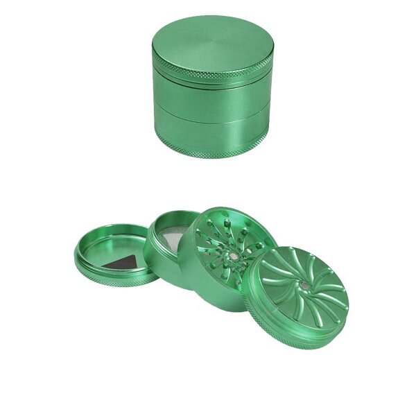 Masher Aluminium Grinder Green