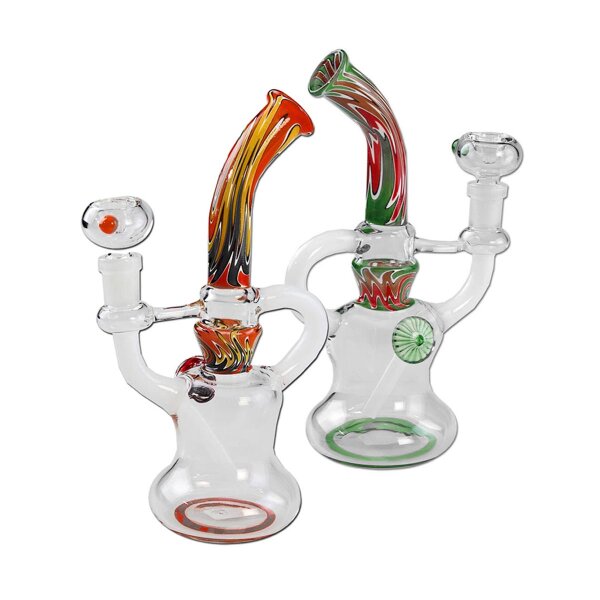 Recycler Glass Art Bong