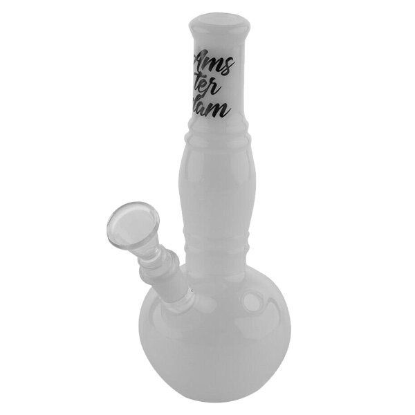 Amsterdam Mini Bong with Grooves mat 20cm 14,5