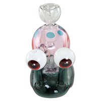 Black Leaf Glass Bong Snail