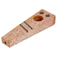 Stone pipe wedge shape - 7.5 cm